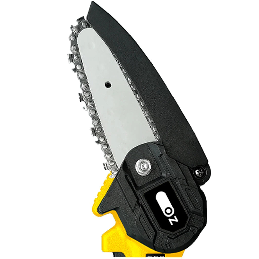 Portable electric mini chainsaw, battery-powered, dual voltage - Buy 1, get 2