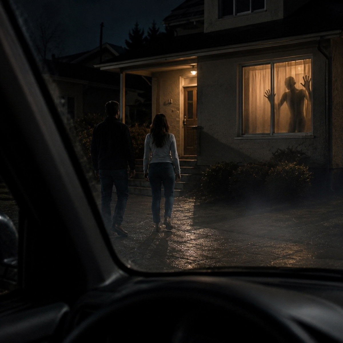 Halloween window projector