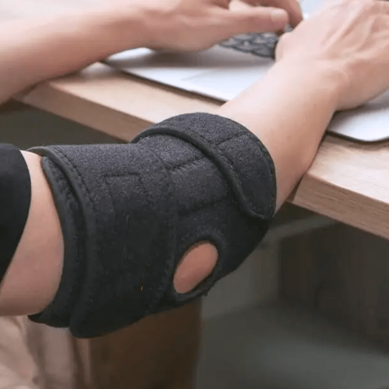 Compression Elbow Brace with Stabilizing Stays – Relief for Tendonitis, Epicondylitis, and Sports Injuries