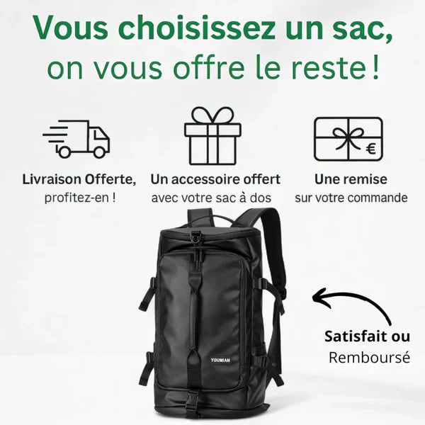 40L Large Capacity Waterproof Backpack – TrailPro – Backpacks