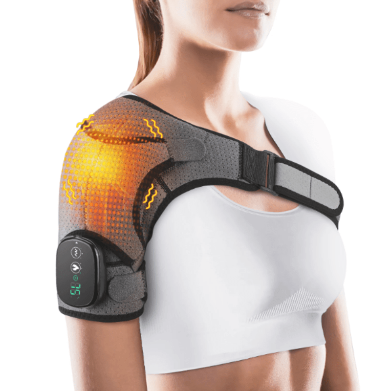 3-in-1 Therapy: Massager and Warmer for Knee, Shoulder, and Elbow – Fast Relief from Pain and Stiffness