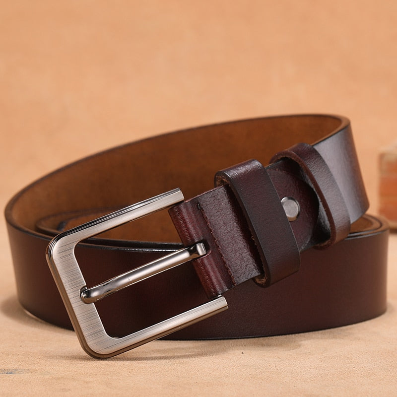 Men's leather belt from Cardiff