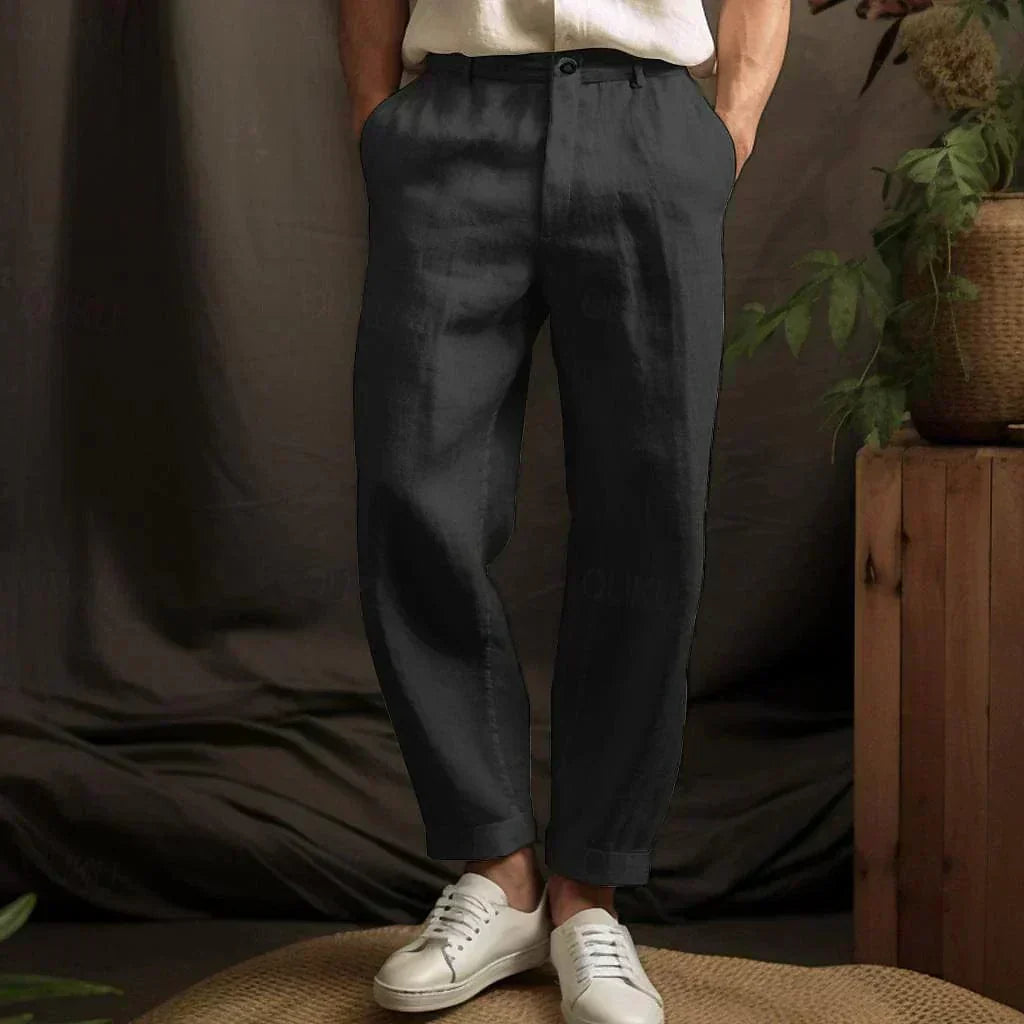 Remy - Cooling linen trousers for men who want to look smart