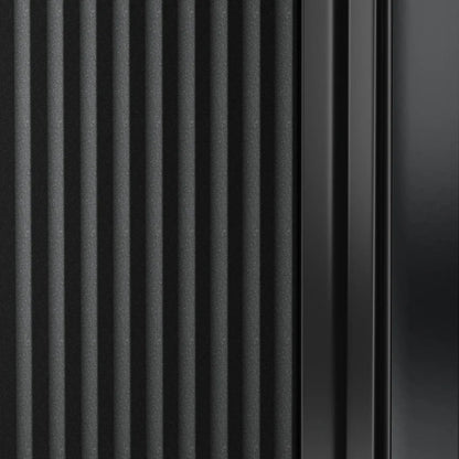 Privacy screen with hidden frame