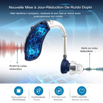 🎧 ClarityPro™ Rechargeable Digital Hearing Aid – Exclusive Launch (Pack of 2 units)
