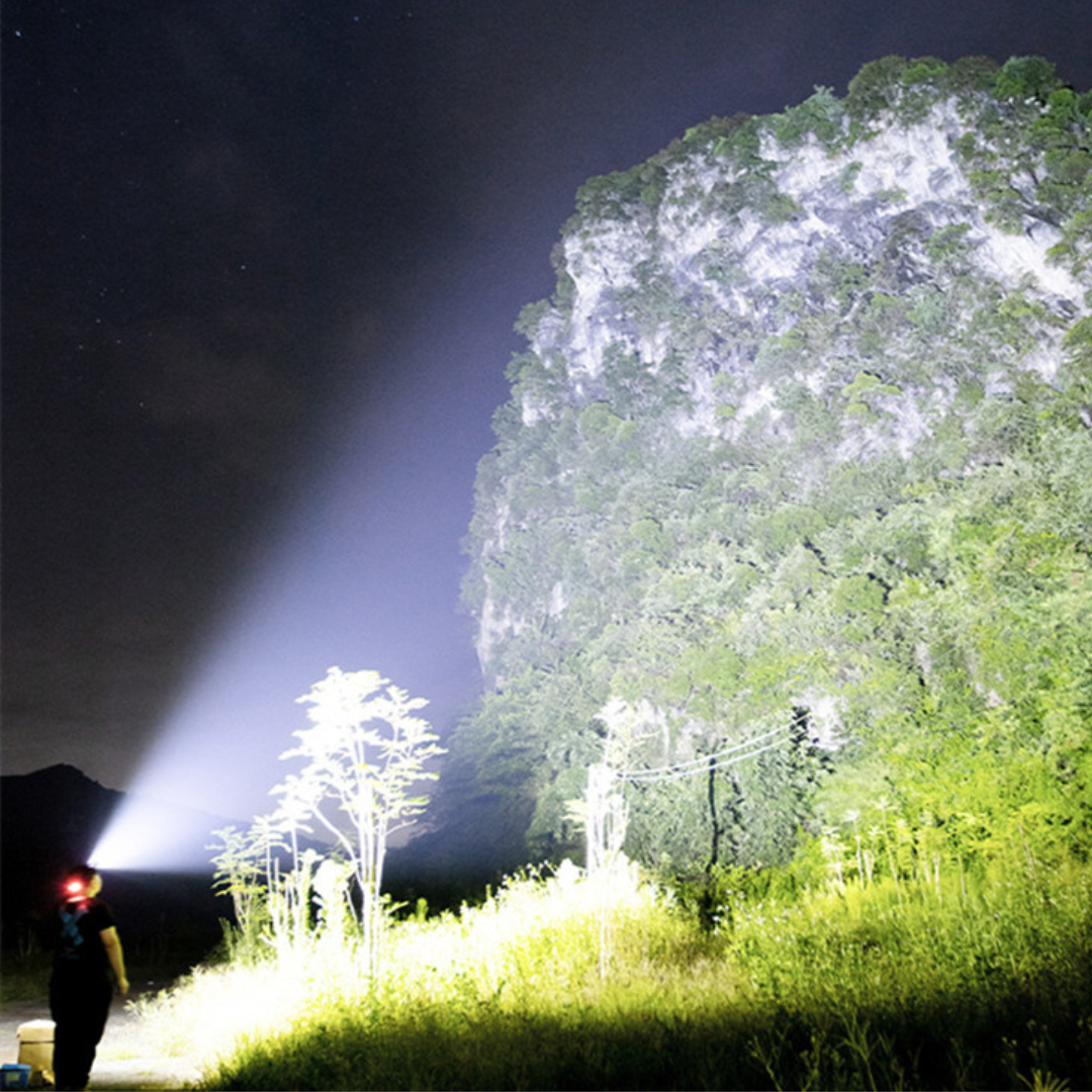 Super Powerful Zoom Headlamp - USB Rechargeable - Buy 1 Get 2 Free