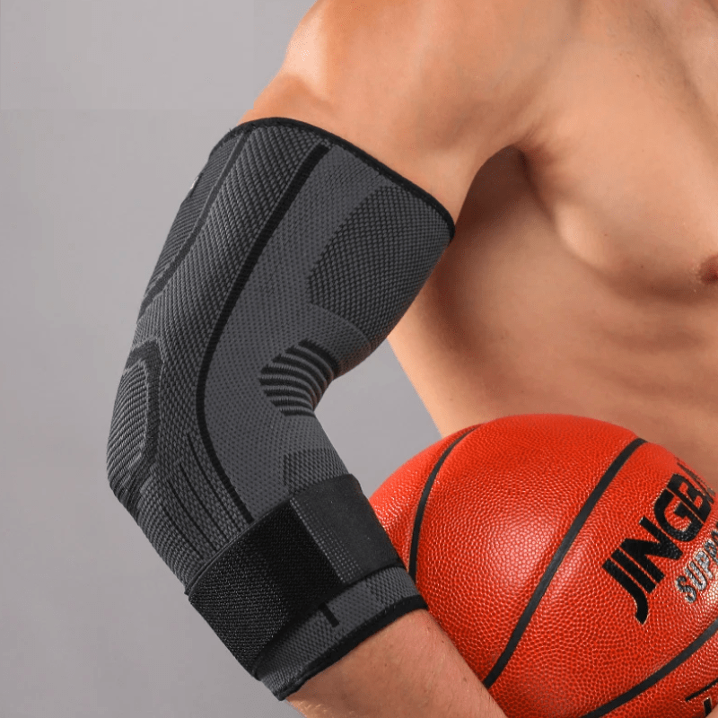 Elastic Compression Elbow Support – Pain Relief, Tendonitis, RSI/WRULD and Joint Stability