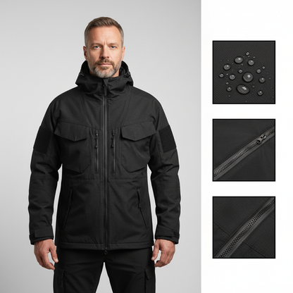 Tactical military waterproof jacket