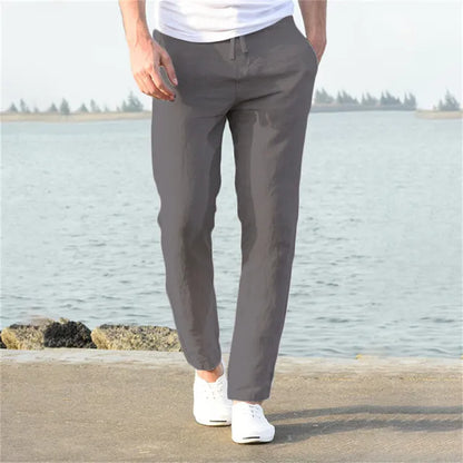 Poli - Casual linen trousers for a great summer
