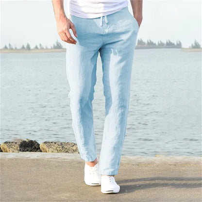 Poli - Casual linen trousers for a great summer