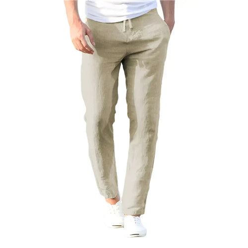 Poli - Casual linen trousers for a great summer