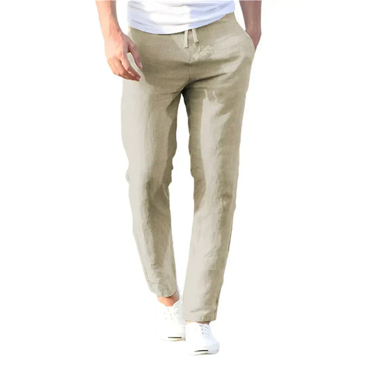Poli - Casual linen trousers for a great summer