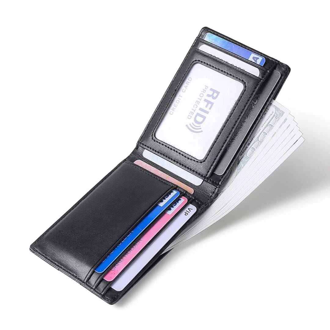 Men's leather wallet by NovaTech