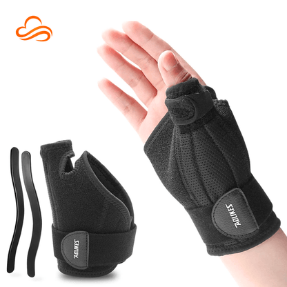 Adjustable Rigid Wrist and Thumb Support – Immobilization, Comfort, and Tension Relief