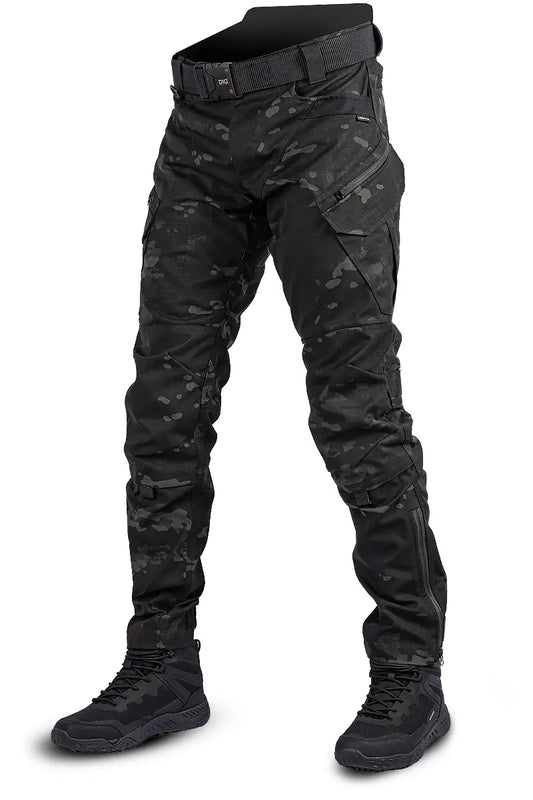 Kinetic Tactical Pants Multicam – Black