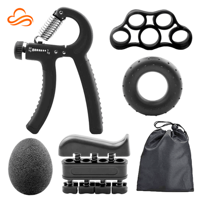 4-in-1 Hand and Finger Strengthener Kit – Rehabilitation, Arthritis Relief, and Strength Building for Weight Training
