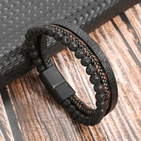 Black and Brown | Rustic Beads