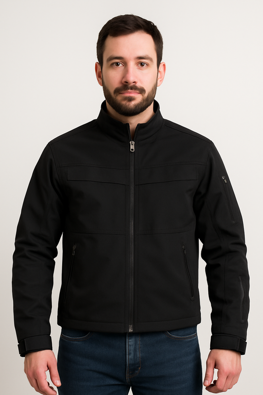 Waterproof and cut-resistant metal jacket for men
