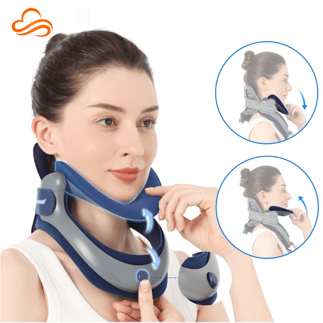 Adjustable Cervical Traction Collar – Ergonomic Support, Chronic Pain Relief, and Posture Correction (Unisex)