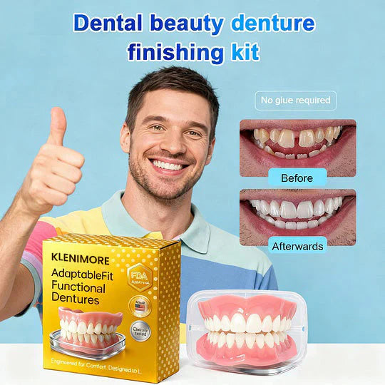 KLENIMORE™ Medical Full Denture with Strong Suction