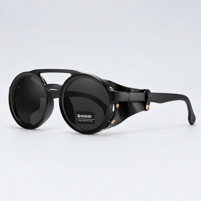 KDEAM Vintage Round Sunglasses – UV400 Protection