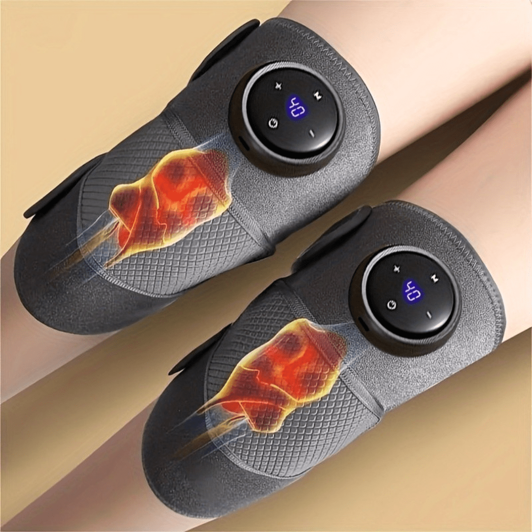 3-in-1 Portable Massager (Knee, Shoulder, Leg) – Heat and Vibration Therapy for Joint Pain Relief