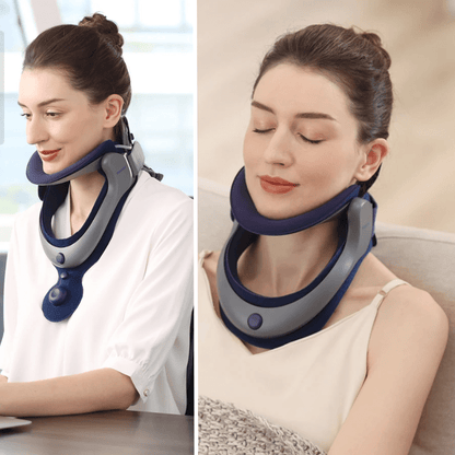 Adjustable Cervical Traction Collar – Ergonomic Support, Chronic Pain Relief, and Posture Correction (Unisex)