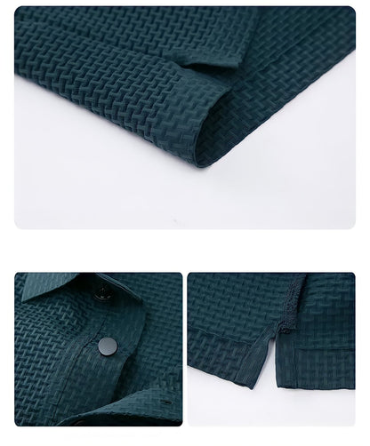 High-Quality Textured Slim Fit Polo