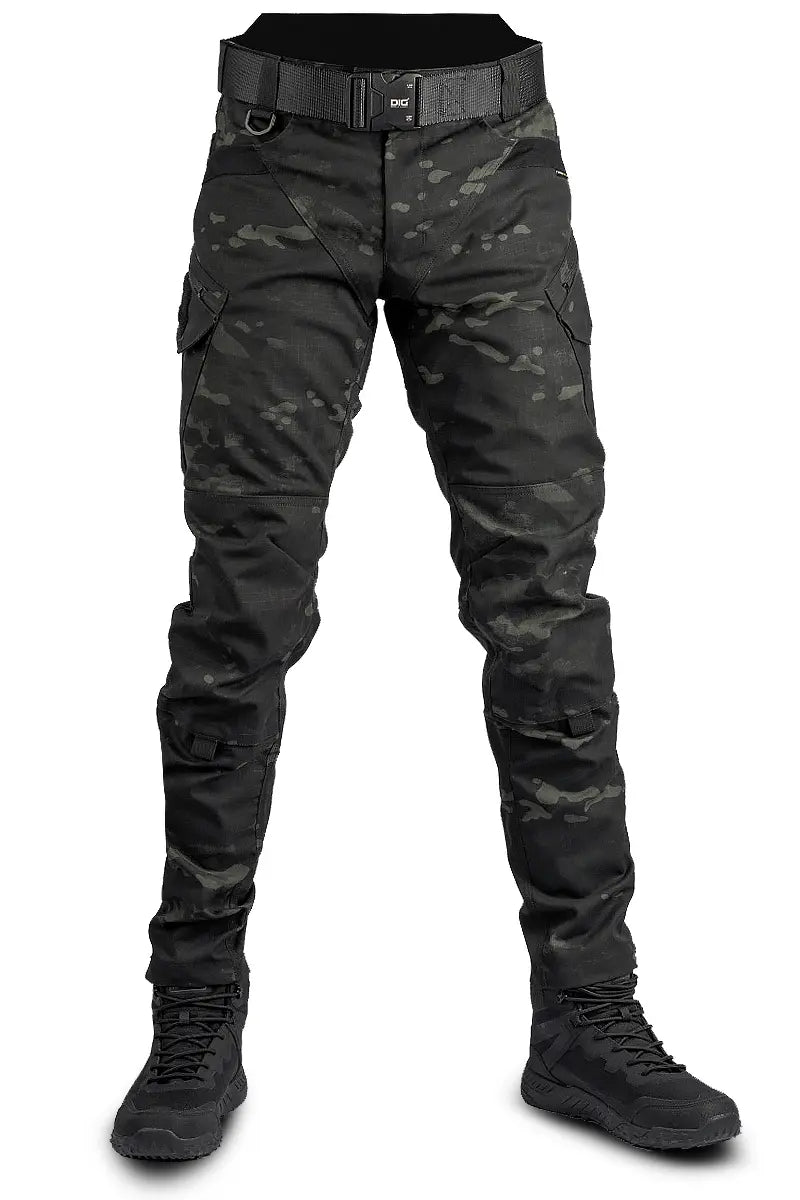 Kinetic Tactical Pants Multicam – Black