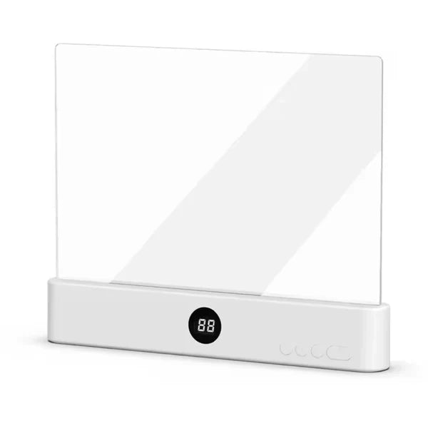 LED reading screen for nighttime use