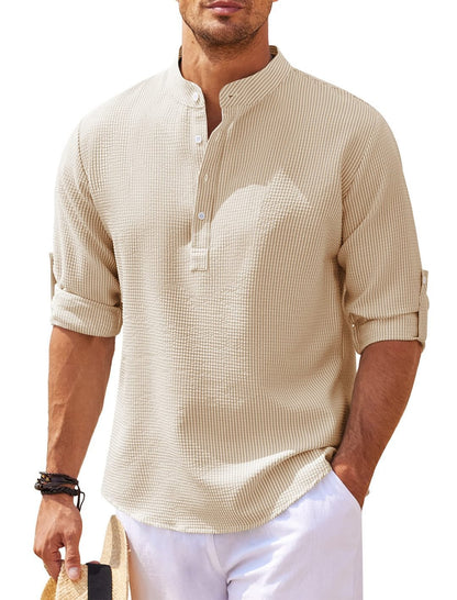 Cormac - Men's Long-Sleeve Chill Linen Shirt