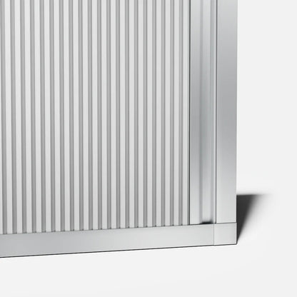 Privacy screen with hidden frame