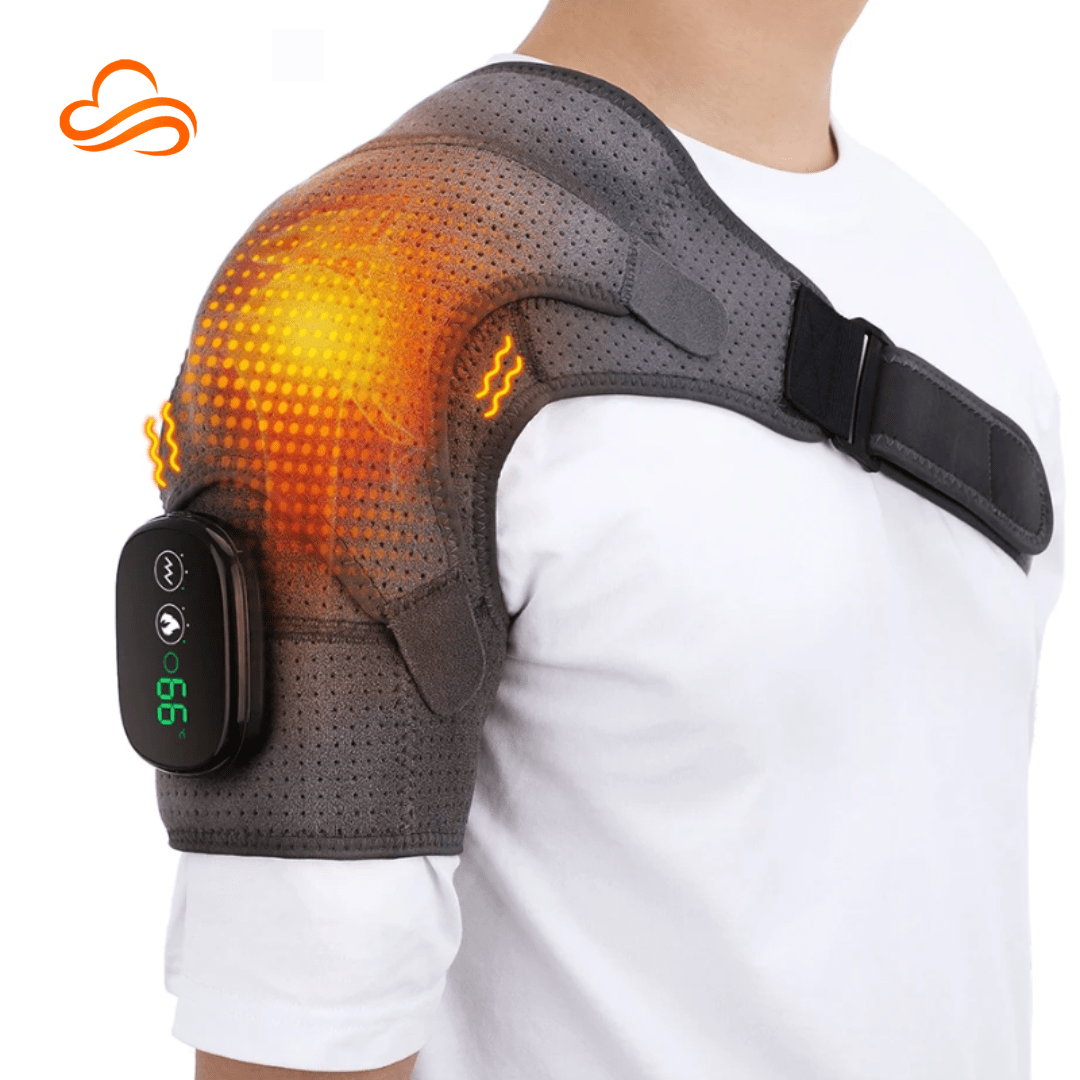 3-in-1 Therapy: Massager and Warmer for Knee, Shoulder, and Elbow – Fast Relief from Pain and Stiffness