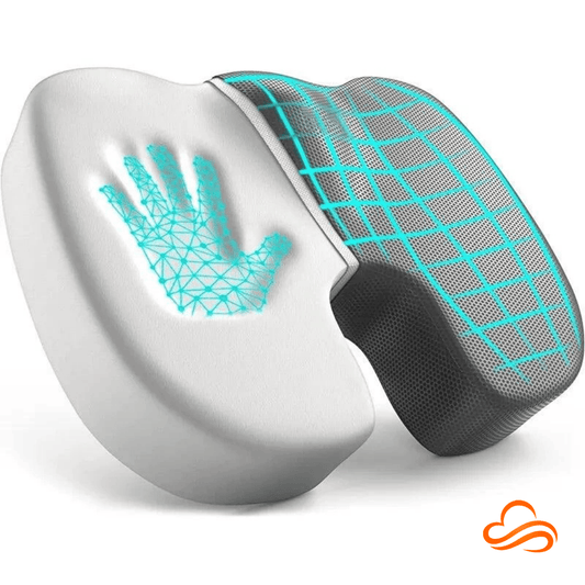 Orthopedic Seat Cushion – Memory Foam, Coccyx and Sciatica Pain Relief, Office Use
