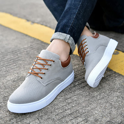 Magnus - Men’s Sneakers with a Crisp White Sole