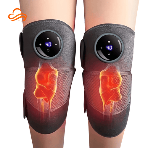 3-in-1 Portable Massager (Knee, Shoulder, Leg) – Heat and Vibration Therapy for Joint Pain Relief