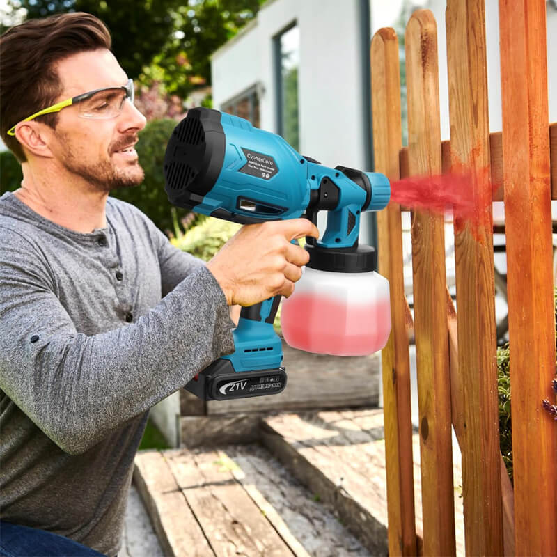 Cordless high-pressure paint sprayer with battery - Buy 1, get 2