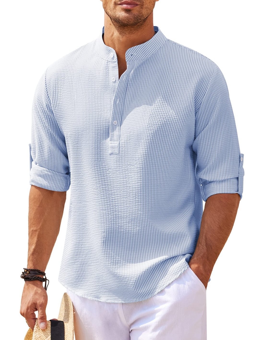 Cormac - Men's Long-Sleeve Chill Linen Shirt