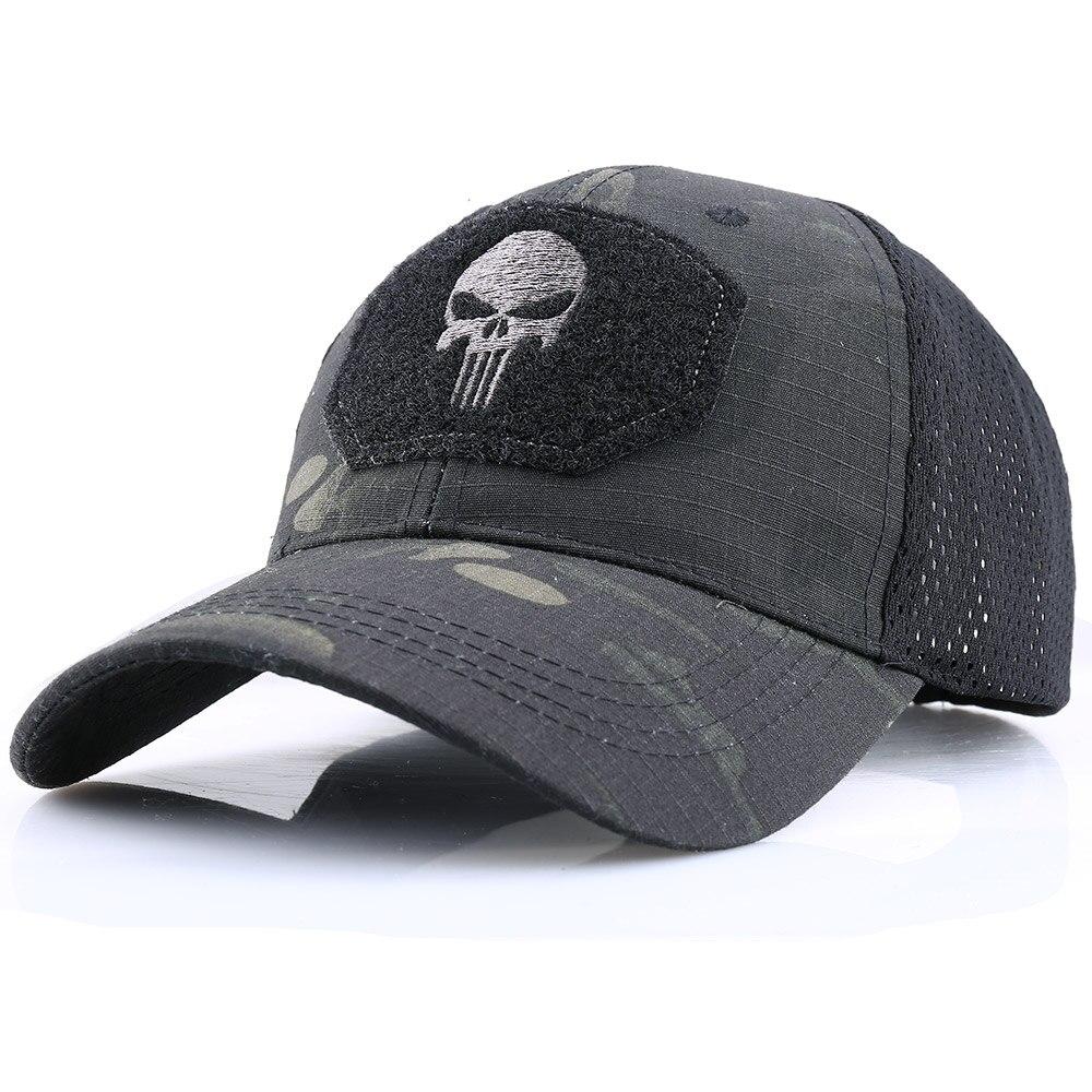 Tactical camouflage shell cap & sunglasses combination