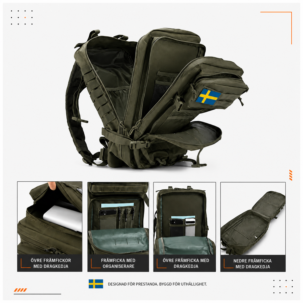Tactical Outdoor Backpack 50 Liters
