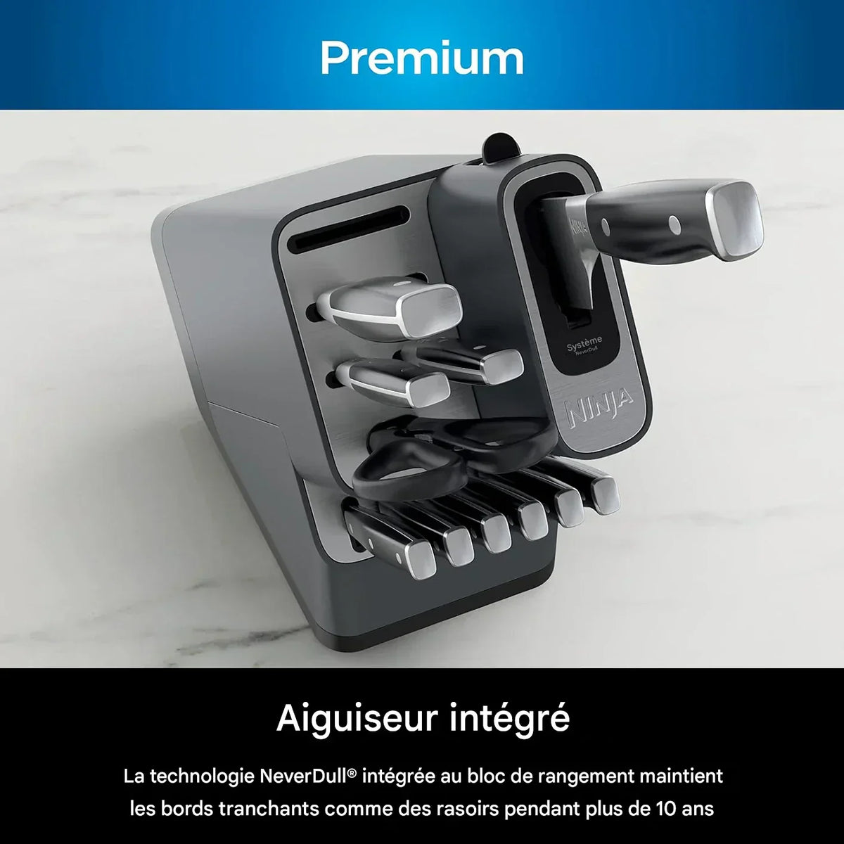 4-in-1 multifunction knife sharpener