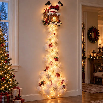 Magical Christmas Wall Light Display