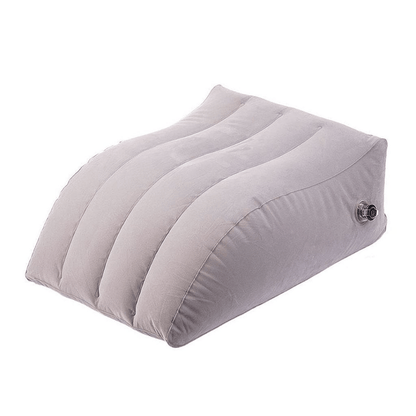 Inflatable Foot and Leg Rest – Multipurpose Velvet Cushion for Comfort and Circulation