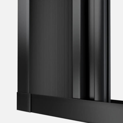 Privacy screen with hidden frame
