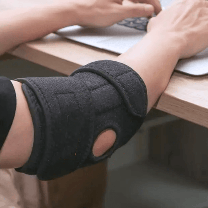 Compression Elbow Brace with Stabilizing Stays – Relief for Tendonitis, Epicondylitis, and Sports Injuries