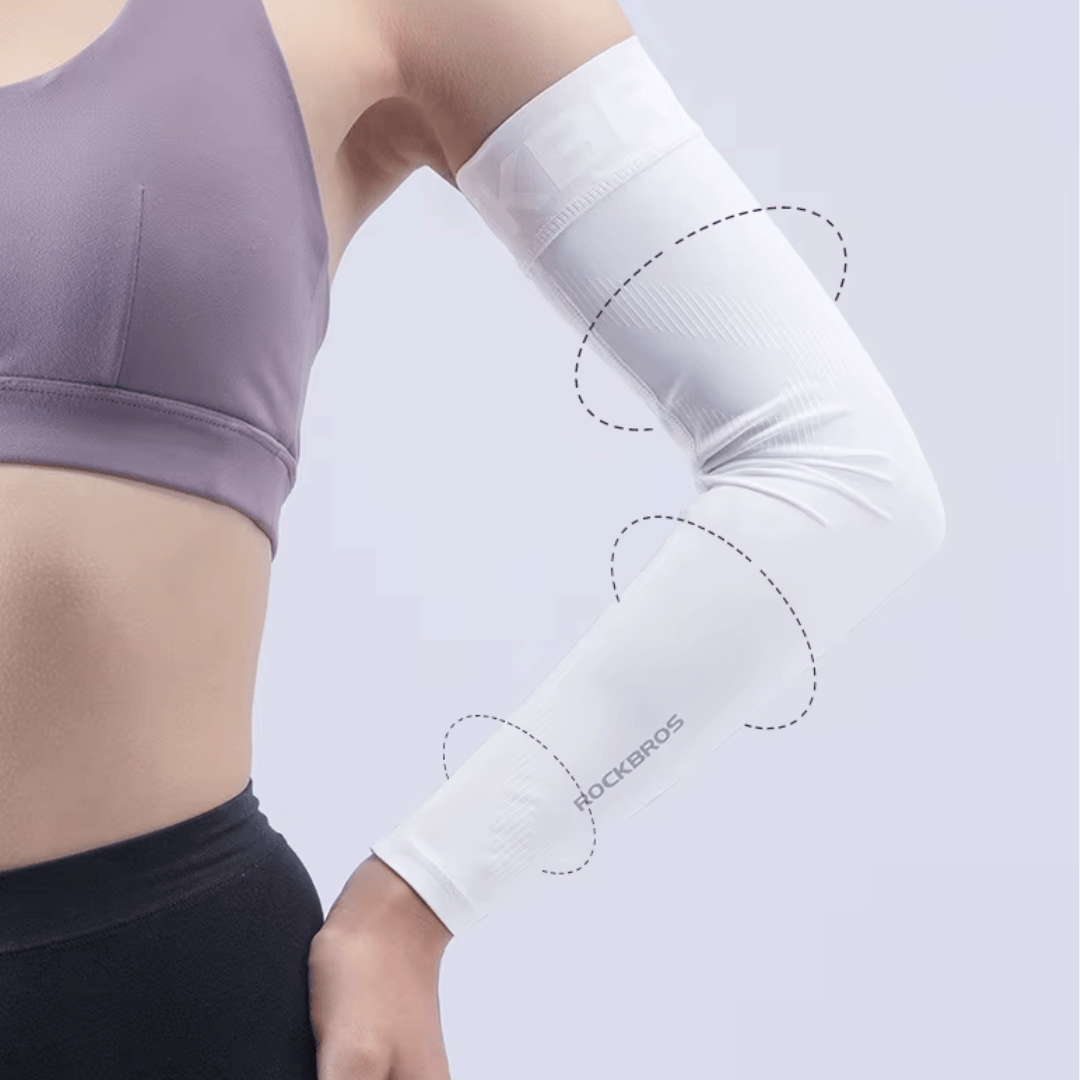UV 50+ Compression Sleeves (Pair) – Maximum Sun Protection, Thermal Comfort, and Athletic Performance