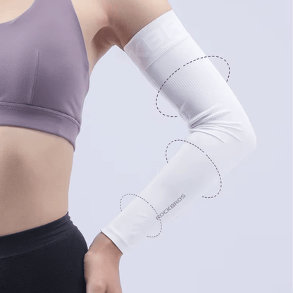 UV 50+ Compression Sleeves (Pair) – Maximum Sun Protection, Thermal Comfort, and Athletic Performance