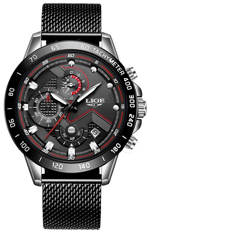 Men's gold quartz watch – A real timepiece!