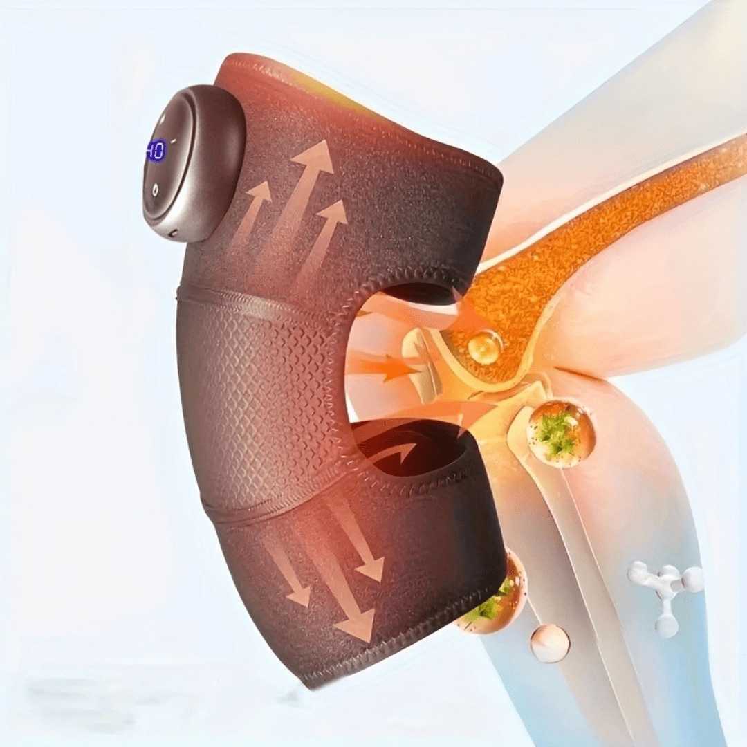 3-in-1 Portable Massager (Knee, Shoulder, Leg) – Heat and Vibration Therapy for Joint Pain Relief