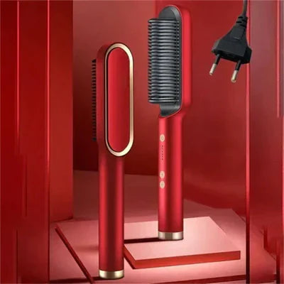 5-in-1 Perfect Straight Heated Straightening Brush
